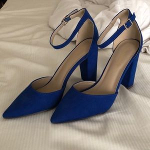 Royal Blue Heels